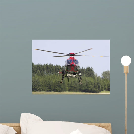 Eurocopter Ec135 Used German Wall Decal Design 2
