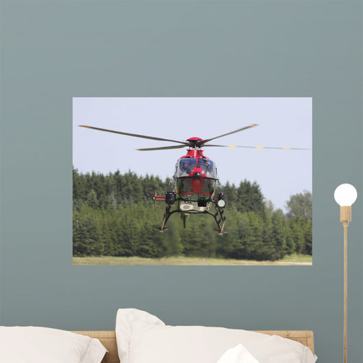 Eurocopter Ec135 Used German Wall Decal Design 2