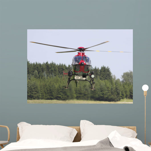Eurocopter Ec135 Used German Wall Decal Design 2