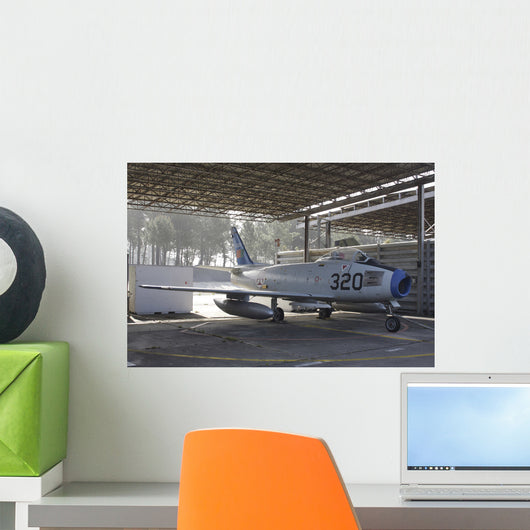 F-86 Sabre Portuguese Air Wall Decal