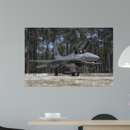 F-16a Fighting Falcon Portuguese Wall Decal Design 2