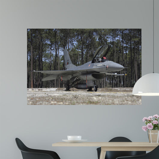 F-16a Fighting Falcon Portuguese Wall Decal Design 2