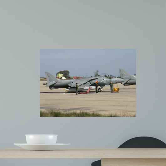 Av-8b Harrier Ii Spanish Wall Decal Design 2