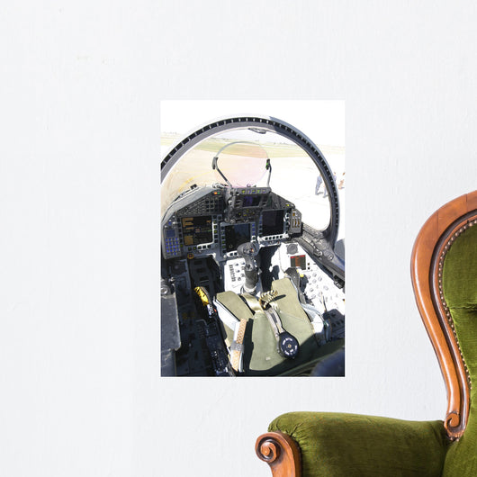 Cockpit Eurofighter Typhoon Wall Decal Design 2