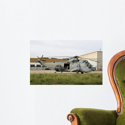 Sh-3d Sea King Airborne Wall Decal