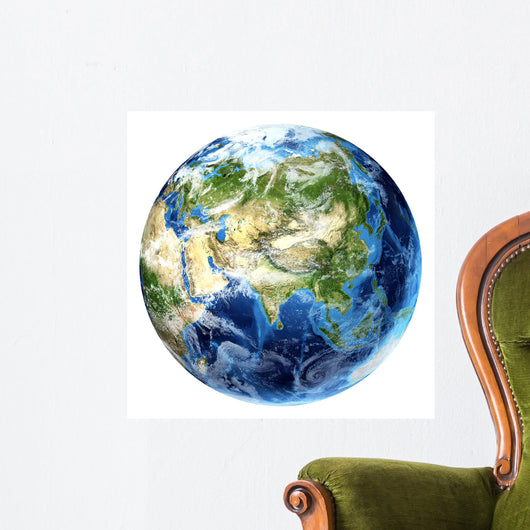 3D Rendering Planet Earth Wall Decal Design 10