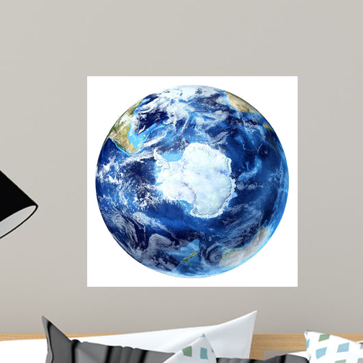 3D Rendering Planet Earth Wall Decal Design 8