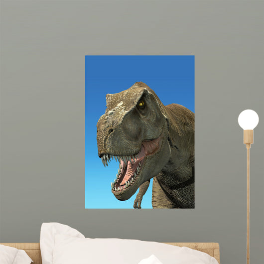 3D Rendering Tyrannosaurus Rex Wall Decal Design 2