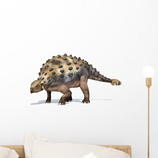 3D Rendering Ankylosaurus Dinosaur Wall Decal Design 2
