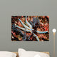 Tan Starfish Feeding Algae Wall Decal