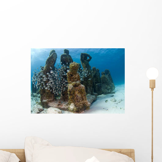 Sea Sculptures Caribbean Sea Wall Decal