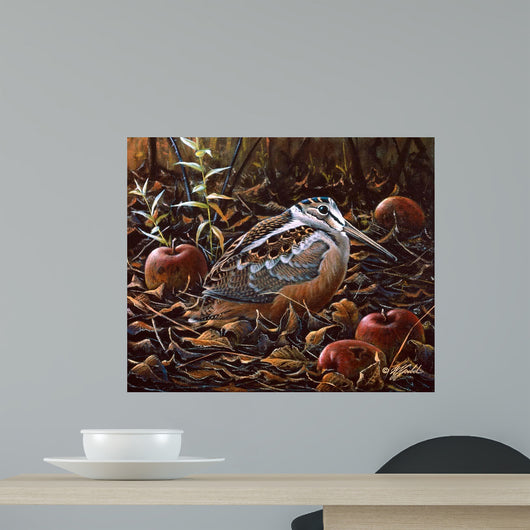 Orchard Woodcock Wall Decal