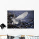 Winter Shore Snowy Owl Wall Decal
