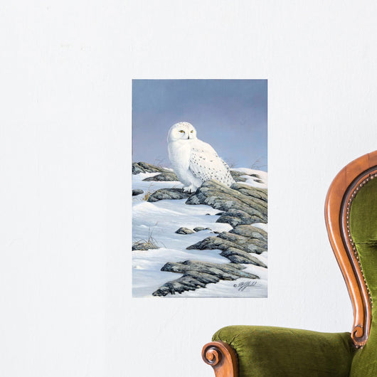 Snowy Owl Wall Decal