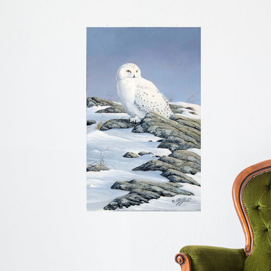 Snowy Owl Wall Decal
