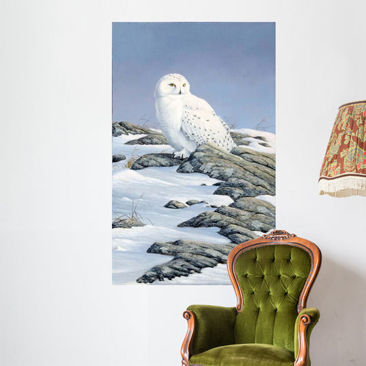 Snowy Owl Wall Decal