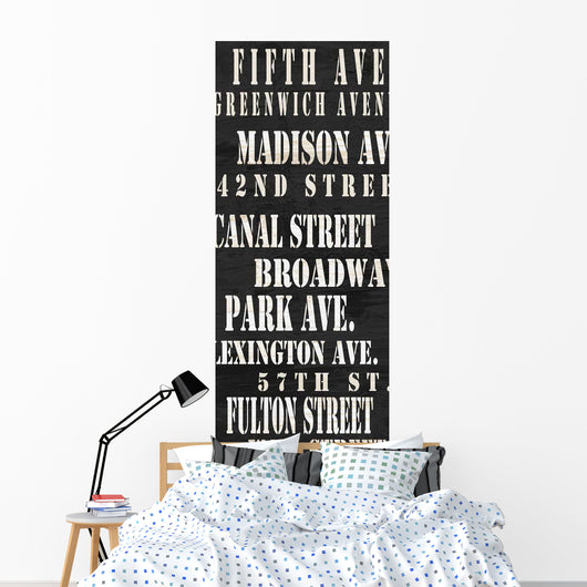 NYC Streets Wall Decal