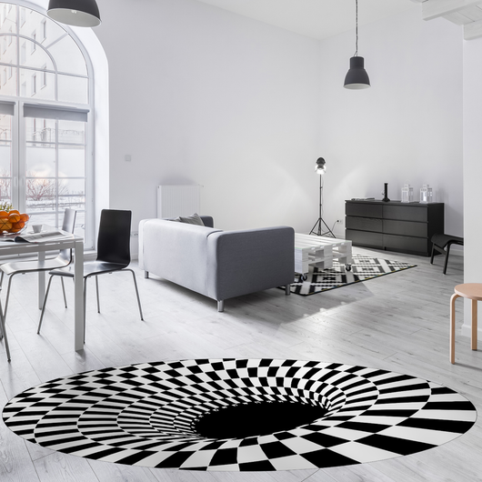 Black Hole Vortex Floor Decal