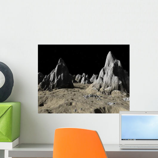 Illustration Surface Massive Asgard Wall Decal