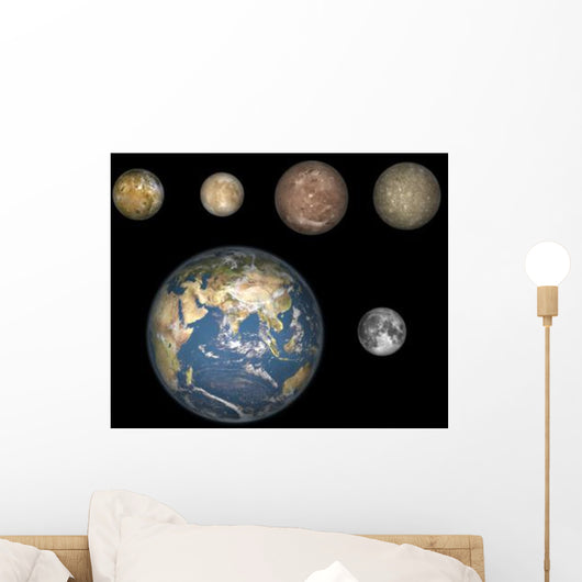 Artist's Concept Jupiter's Four Wall Decal