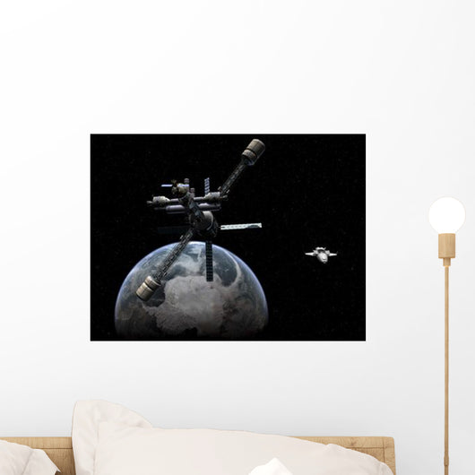 Artist's Concept Lunar Cycler Wall Decal Design 1