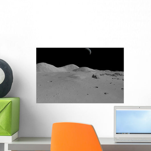 Artist's Concept across Surface Wall Decal Design 1