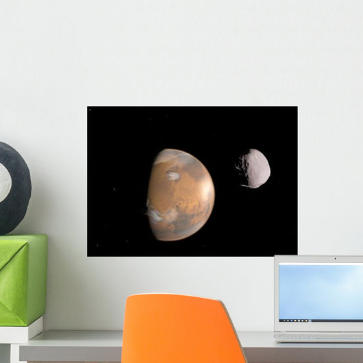 Artist's Concept Mars and Wall Decal Design 2