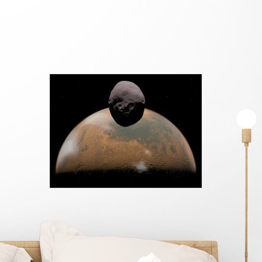 Artist's Concept Mars and Wall Decal Design 1