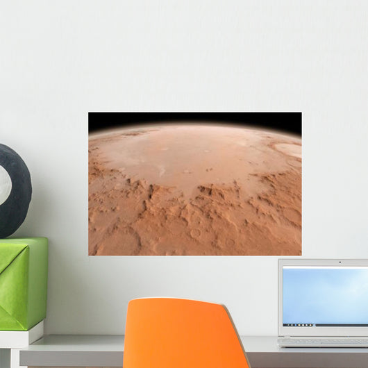 Illustration Argyre Impact Basin Wall Decal