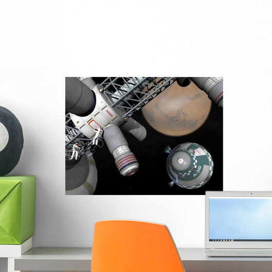 Artist's Concept Future Space Wall Decal Design 1