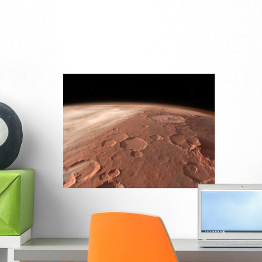 Heavily Cratered Highlands Surface Wall Decal