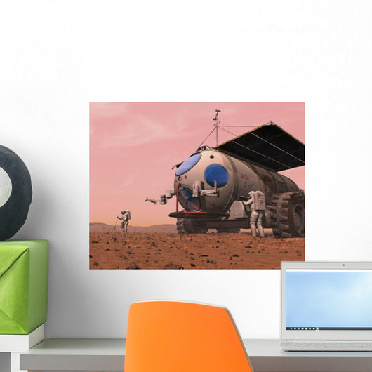 Artist's Concept How Martian Wall Decal