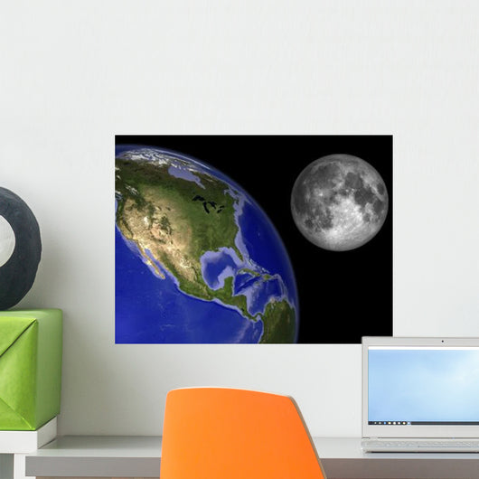 Artist's Concept Earth and Wall Decal