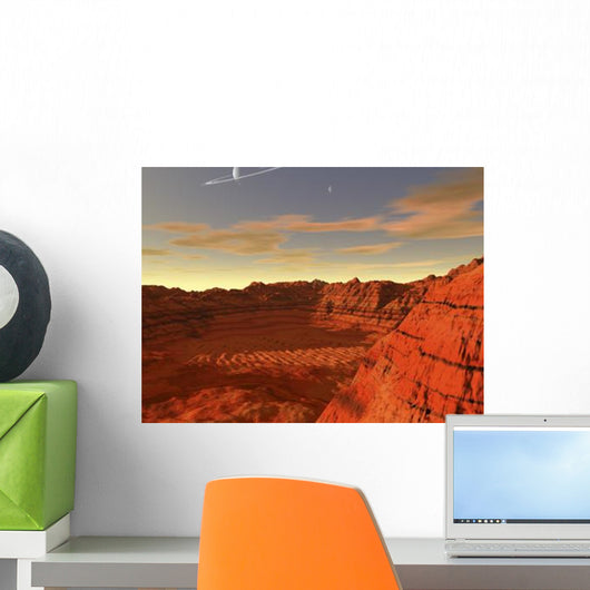Artist's Concept Earth-like Planet Wall Decal