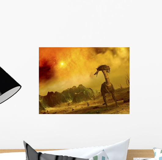 Artist's Concept Alien Planet Wall Decal