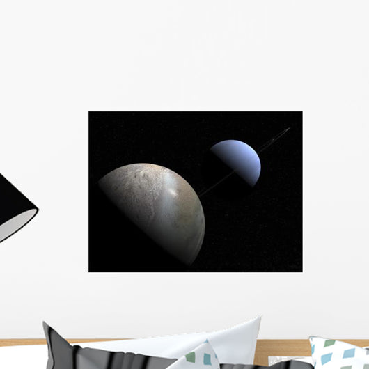 Illustration Gas Giant Planet Wall Decal