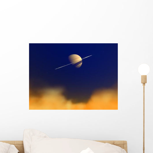 Artist's Concept Saturn amongst Wall Decal