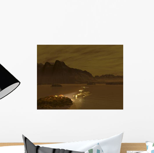 Artist's Concept Robotic Probe Wall Decal