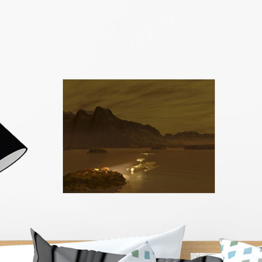 Artist's Concept Robotic Probe Wall Decal