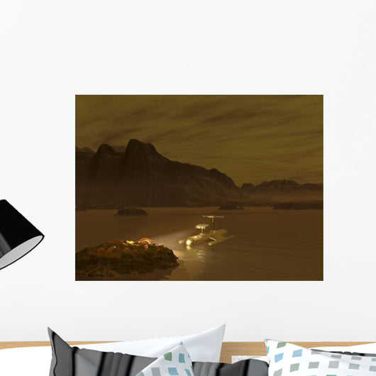Artist's Concept Robotic Probe Wall Decal