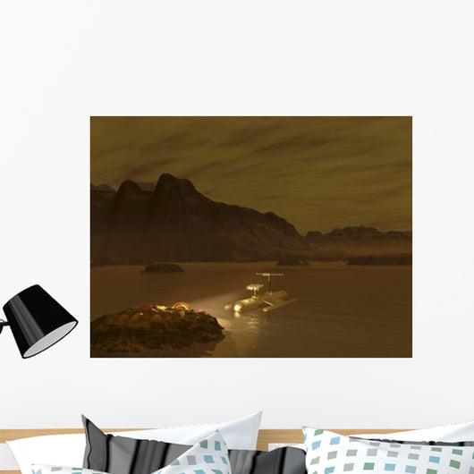 Artist's Concept Robotic Probe Wall Decal