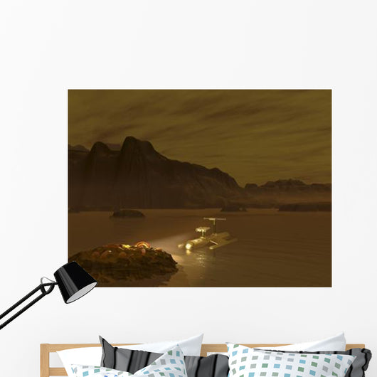 Artist's Concept Robotic Probe Wall Decal