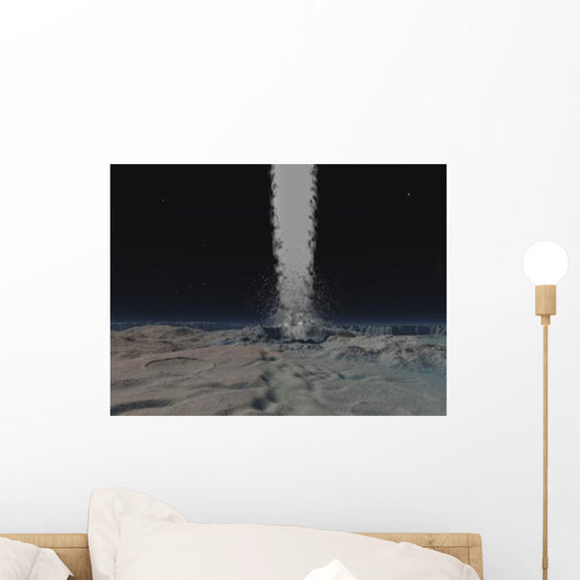 Eruption Ice Volcano Surface Wall Decal