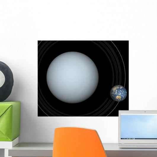 Artist's Concept Uranus and Wall Decal Design 2
