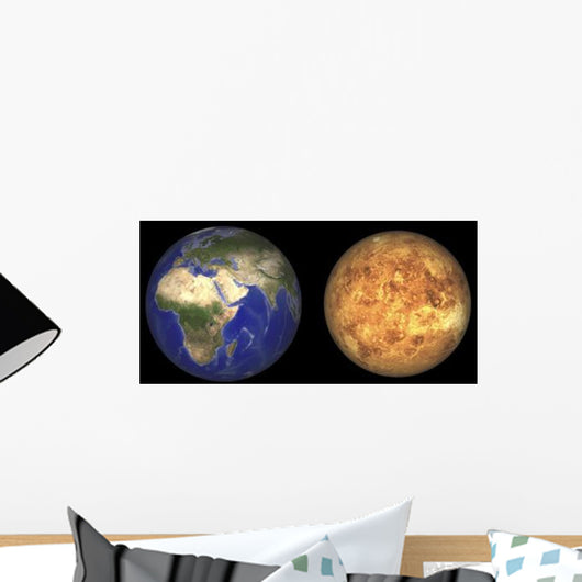 Artist's Concept Showing Earth Wall Decal