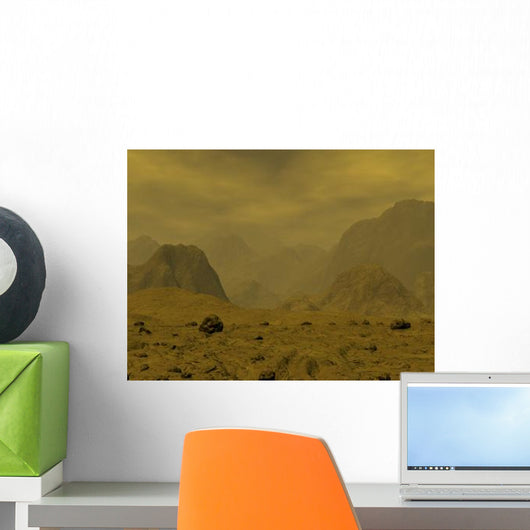Artist's Concept Surface Venus Wall Decal