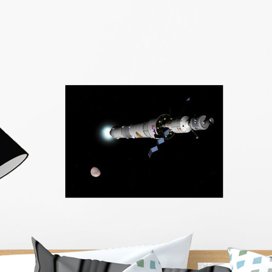 Phobos Mission Rocket Brakes Wall Decal