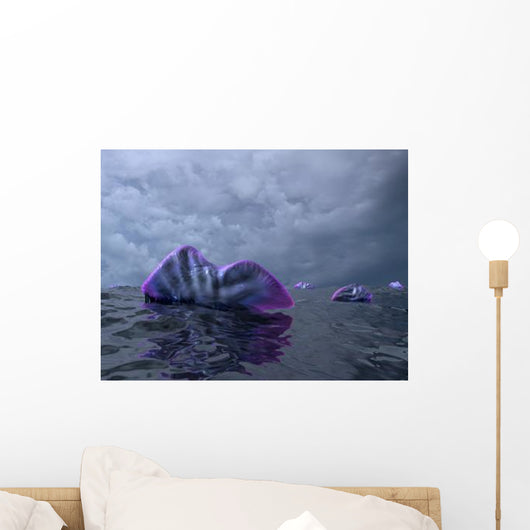 Portuguese Man O' War Wall Decal