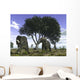 Nedoceratops Graze beneath Giant Wall Decal