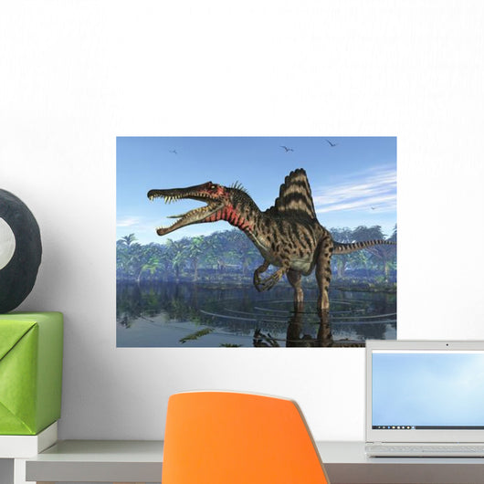 Spinosaurus Searches for Its Wall Decal